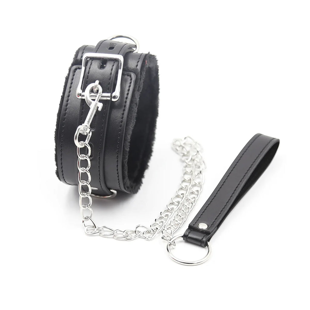 BLACKWOLF Luxury Bondage Restraint Set, Plush product photo 4