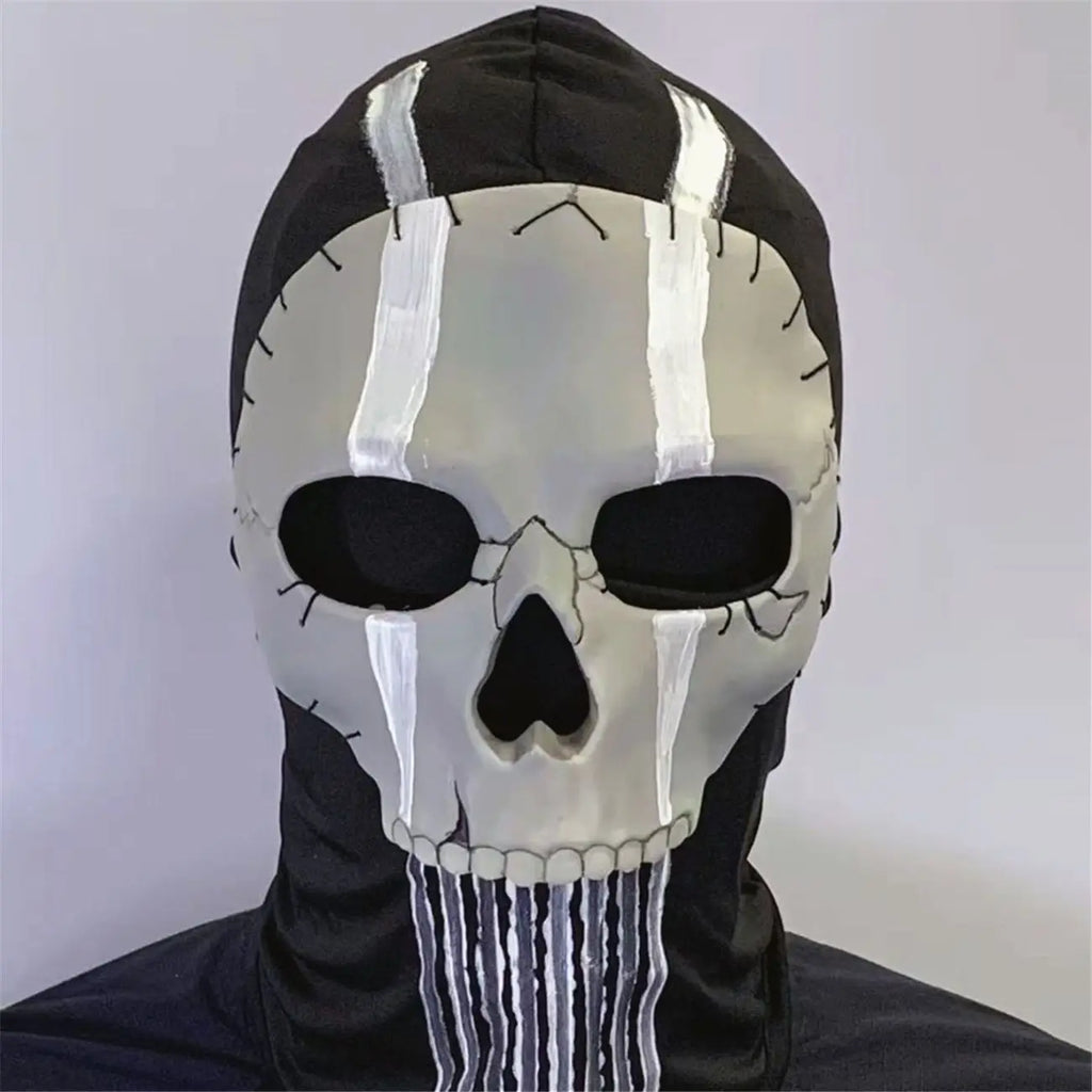 Horror Ghost Skull Latex Mask, Cosplay