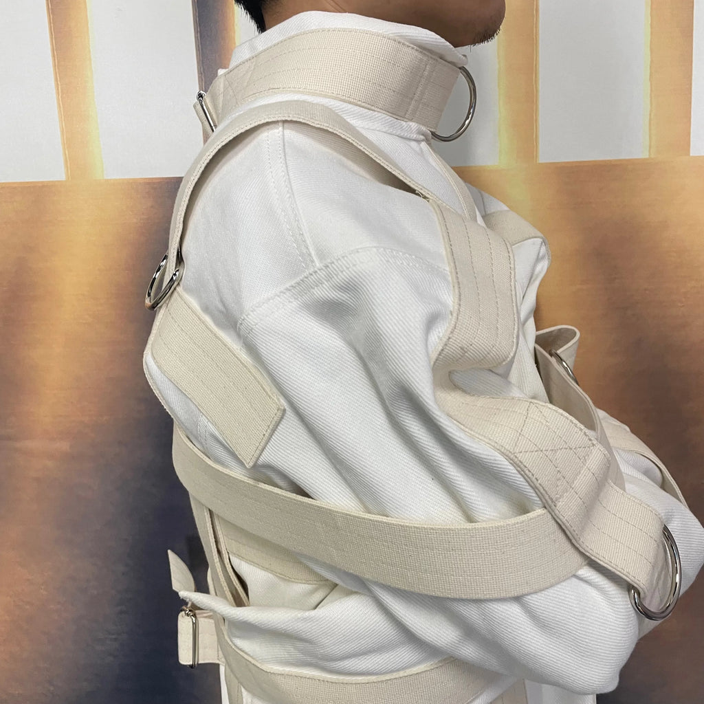 Canvas Straitjacket Restraint Jacket (XL)