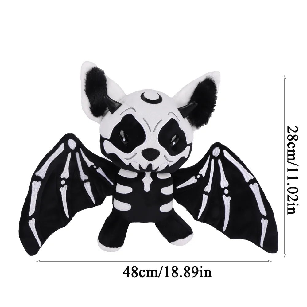 Skeleton Bat Plush Toy,