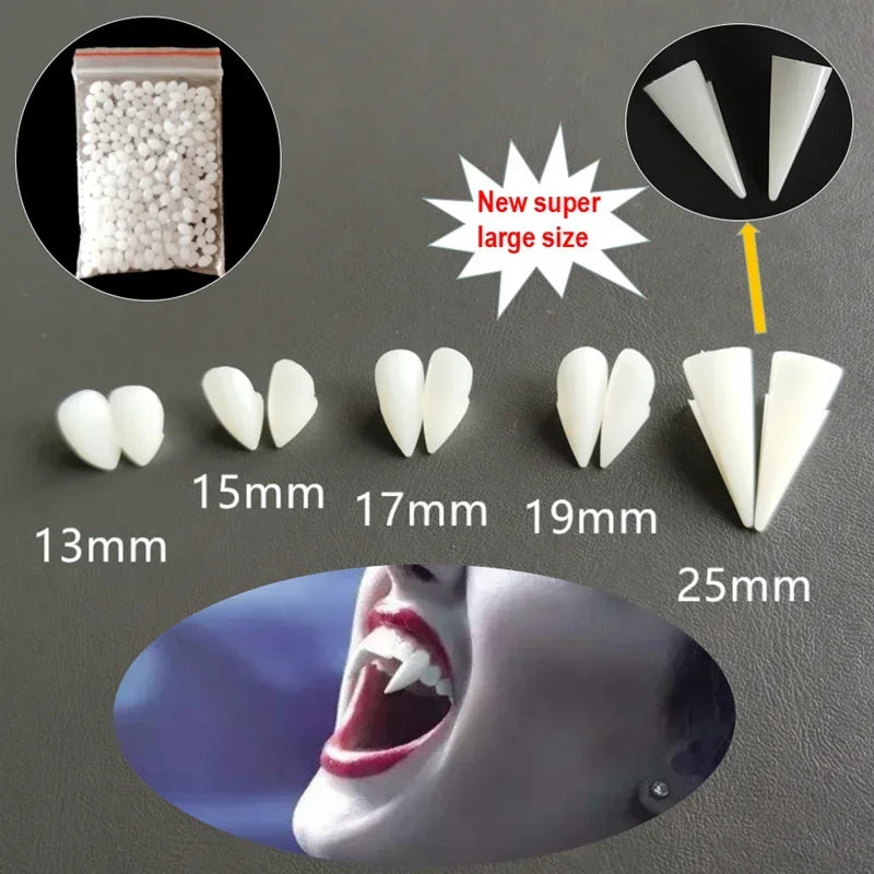 Vampire Fangs With Adhesive