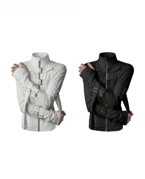 Gothic Buckle Strap Asylum Jacket