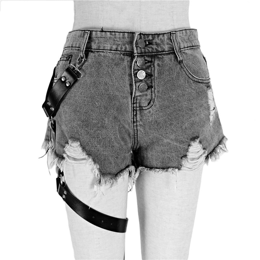Punk Thigh Garter Harness, Leg Chain Belt product photo 5