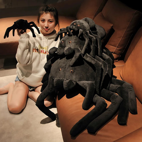 Black Plush Spider