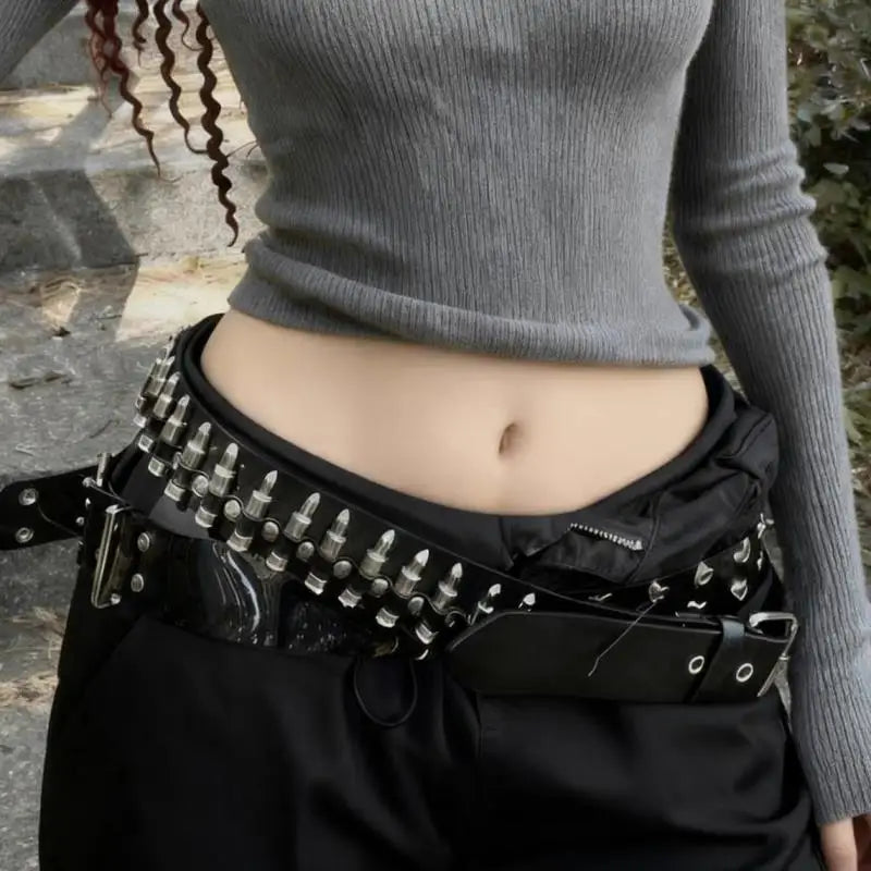 Bullet Belt, Punk Hardware Accent product photo 3
