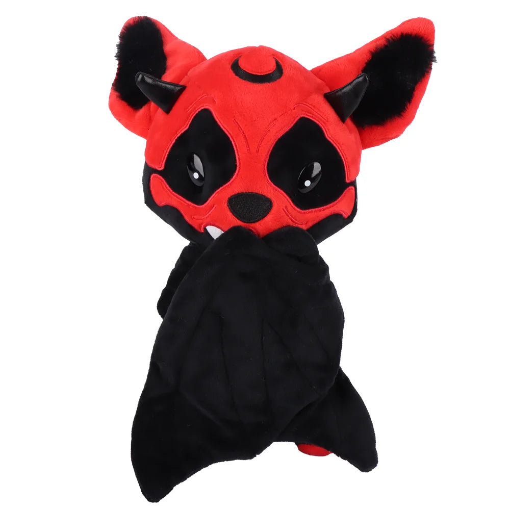 28cm Halloween Two-color Skeleton Bat Plush Toy Stuffed Skeleton Animal Toys Cute Plushie Doll Home Decor Halloween Holiday Gift