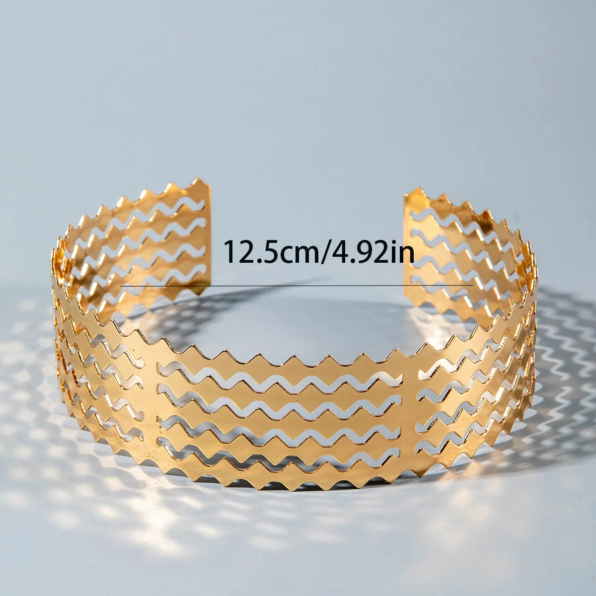 Punk Heavy Metal Chain Choker, Bold Necklace product photo 4