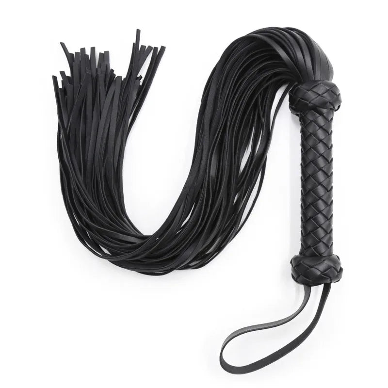 PU Leather Flogger, After Dark