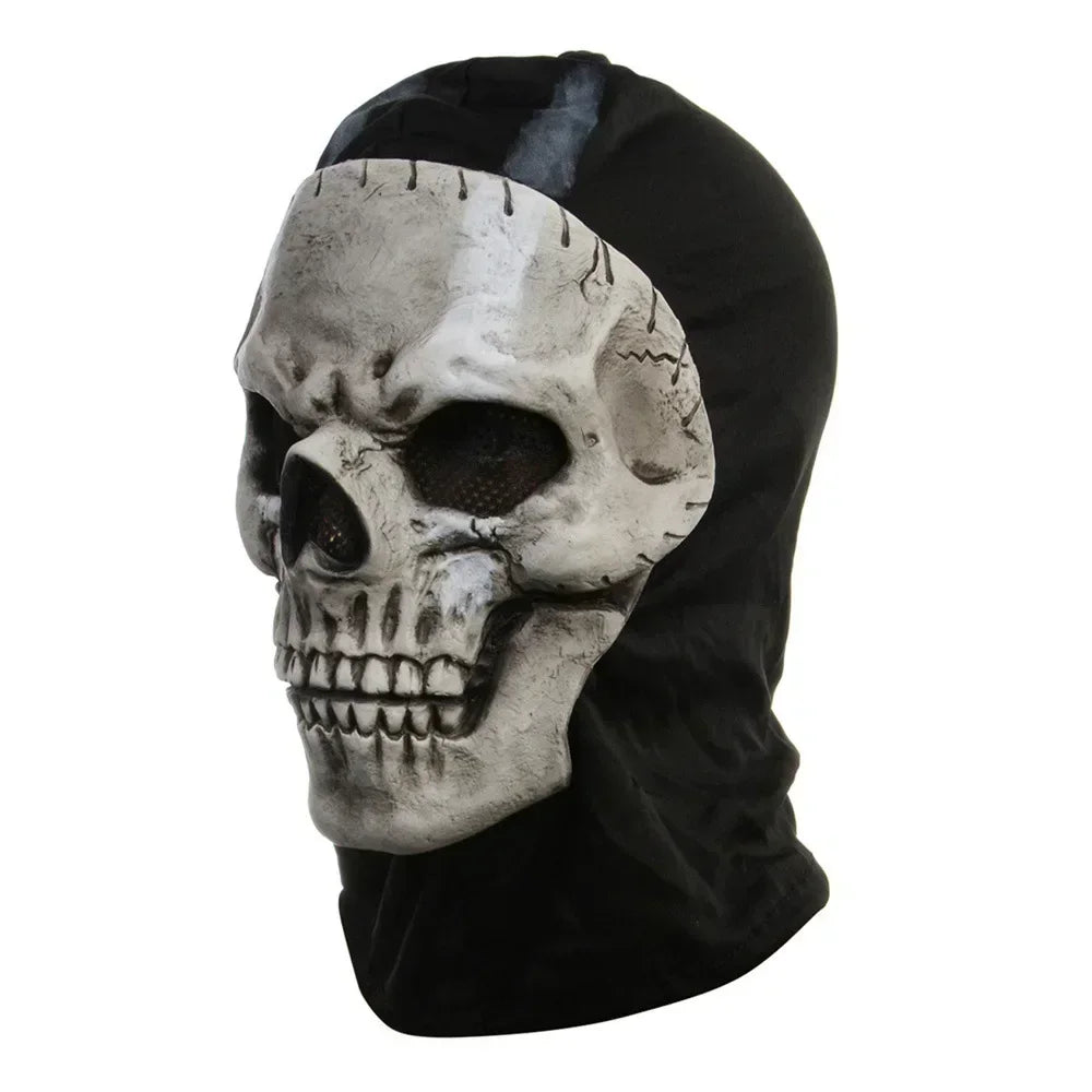 Horror Ghost Skull Latex Mask, Cosplay product photo 5