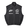 Health Goth Unisex Vintage Wash Mesh Full-Zip Vest