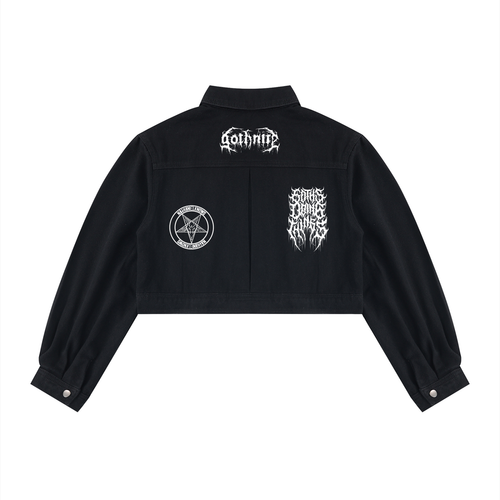 Women’s Crop Denim Jacket