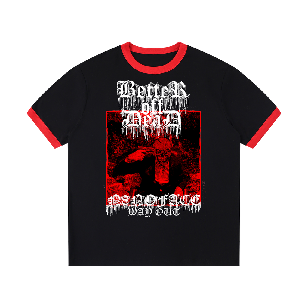 betteroffdead Edge Ribbed Crewneck T-Shirt