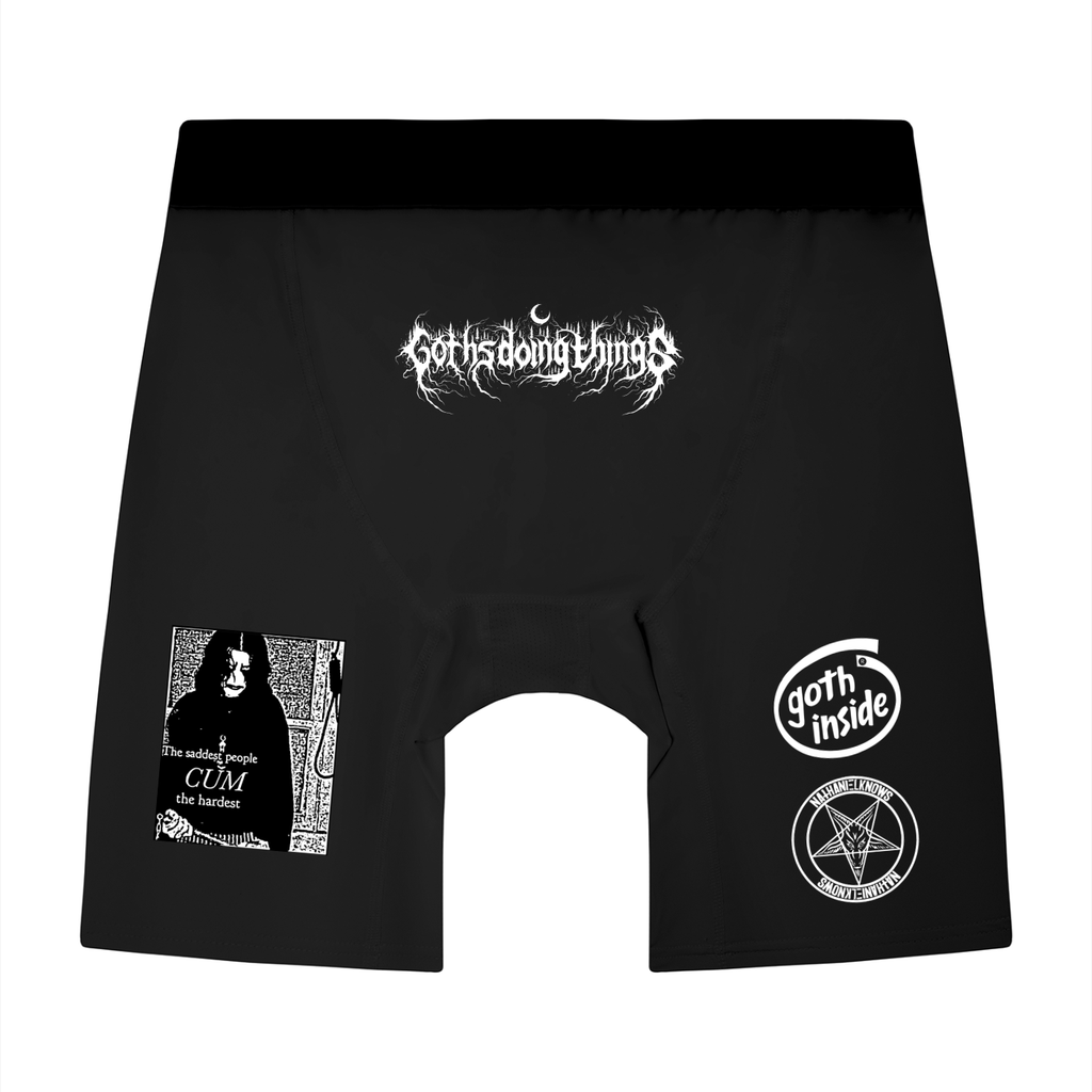 Health goth Men's Tight Cycling Shorts