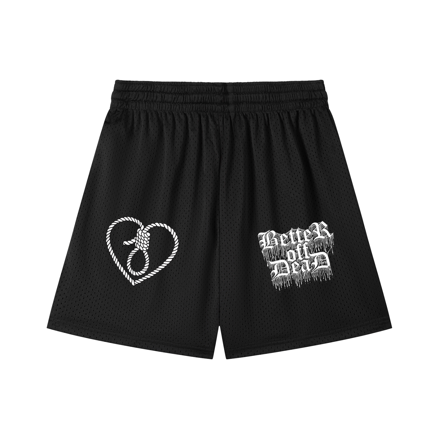 God Mesh Drawstring Shorts