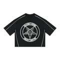 Nathaniel Knows Heavyweight Boxy Piping T-Shirt