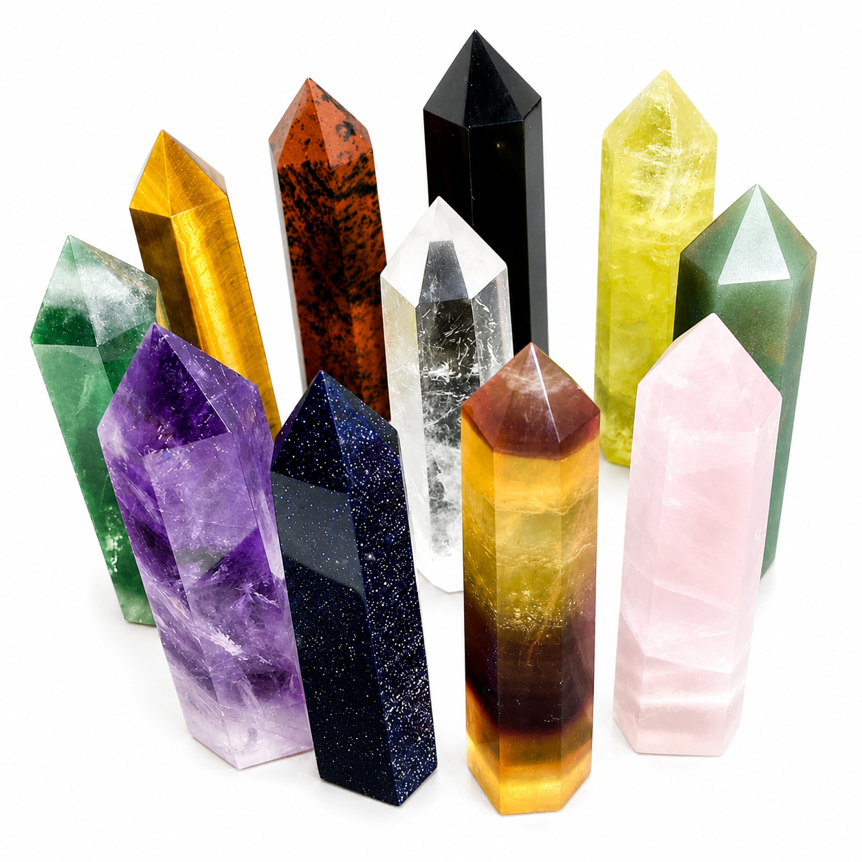 Natural Crystal Point Wand