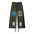 Gothsdoingthings Camo Wide Leg Sweatpants