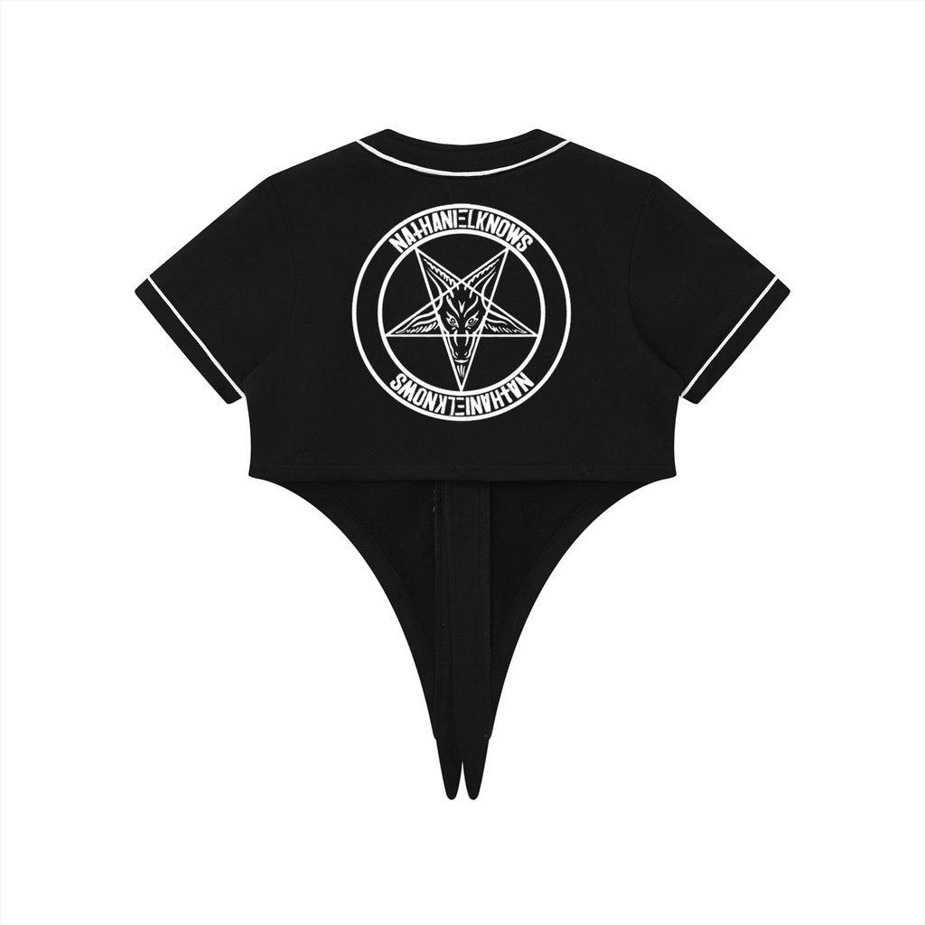 Love3 Women's Piping Baseball Jersey