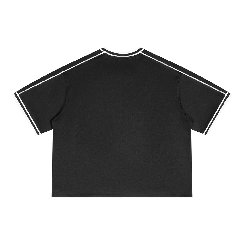 Way Out Boxy V-Neck Soccer Jersey