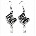 Silver Toolbox Dangle Earrings